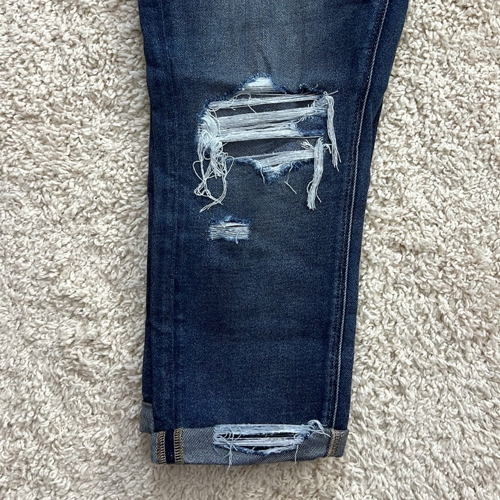 WOMENS AMERICAN EAGLE TOMGIRL VINTAGE JEANS SIZE 8 SHORT NWT - Picture 4 of 12